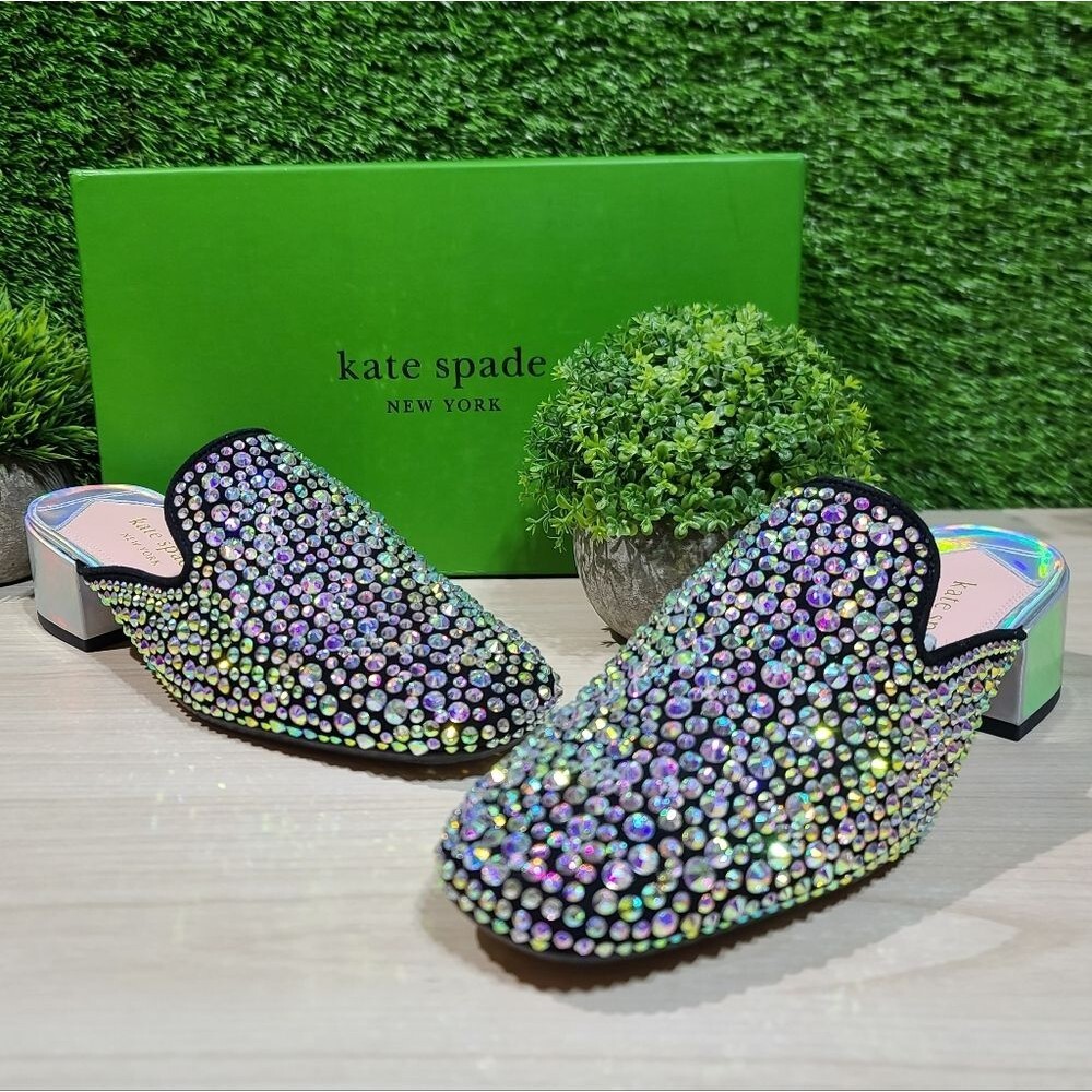 Kate Spade New York Life Of The Party Pavé Mules US 8 B New